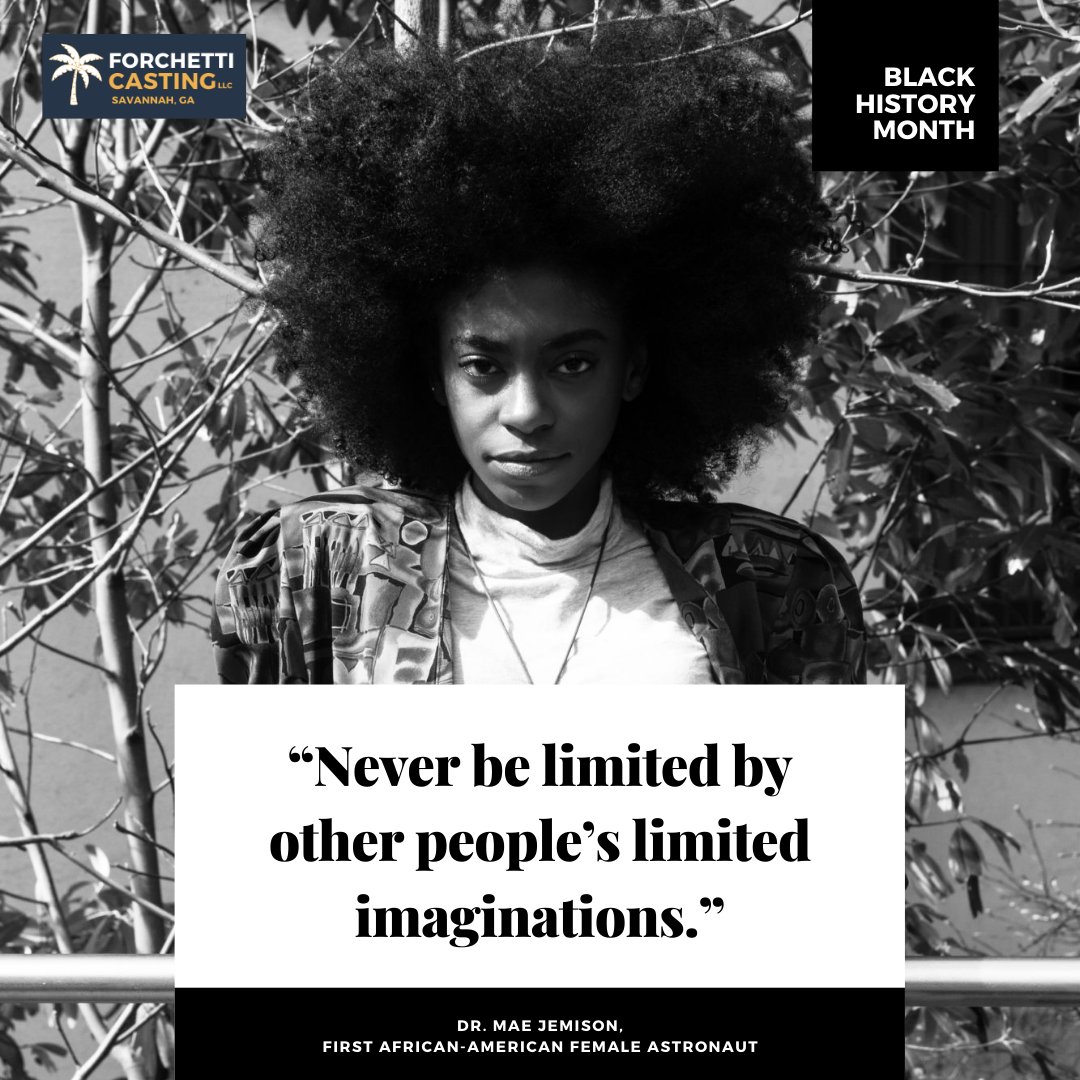 savannahcasting's tweet photo. Any ever tell you that you can't make it as an #actor? Here's some great advice...
#Goforit
#CASTING 
#BlackHistoryMonth https://t.co/98rNsrNfzI