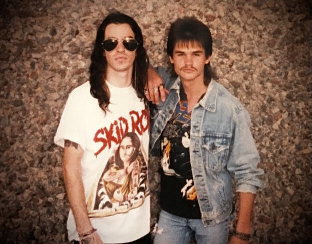 Happy birthday Rachel Bolan of pic of Rachel and I back in 89! 
