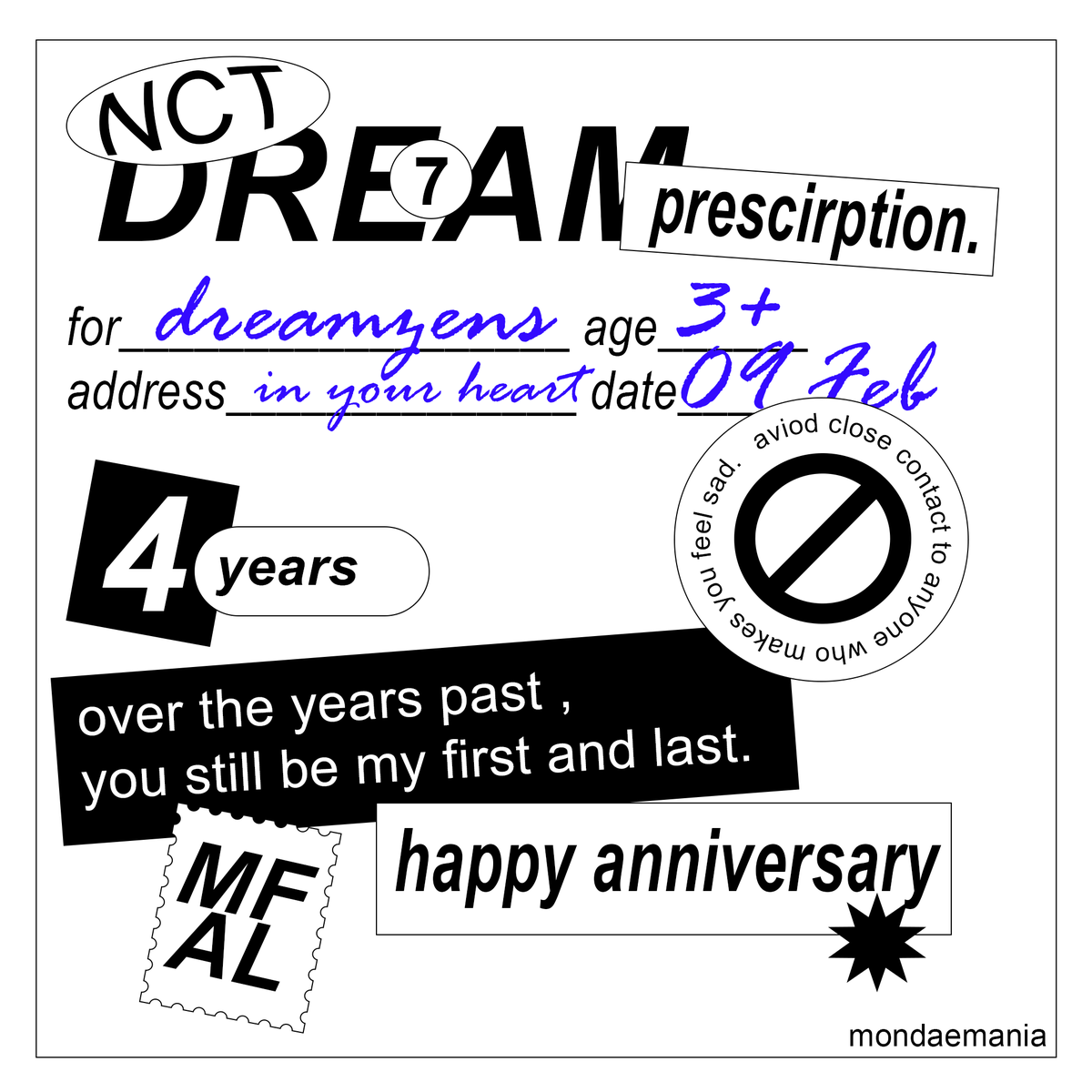 mondaemania's tweet image. Over the years past,
you still be my first and last.
#MFAL_4thAnniversary 
#마지막첫사랑 #MyFirstAndLast