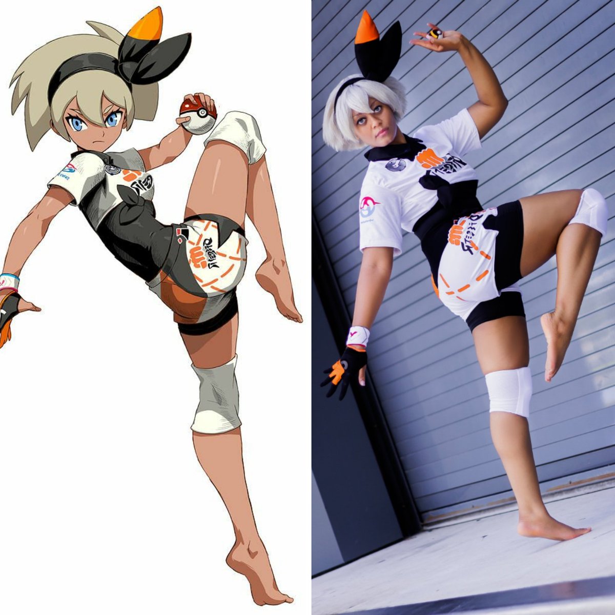 Day 9 of #28daysofblackcosplay with Gym Leader Bea from #Pokemon! . More  photos because why not! :) Cosplay created by me! Photos: Helloitskosplay \u0026  @AngelicDaze, image size:1200x1200