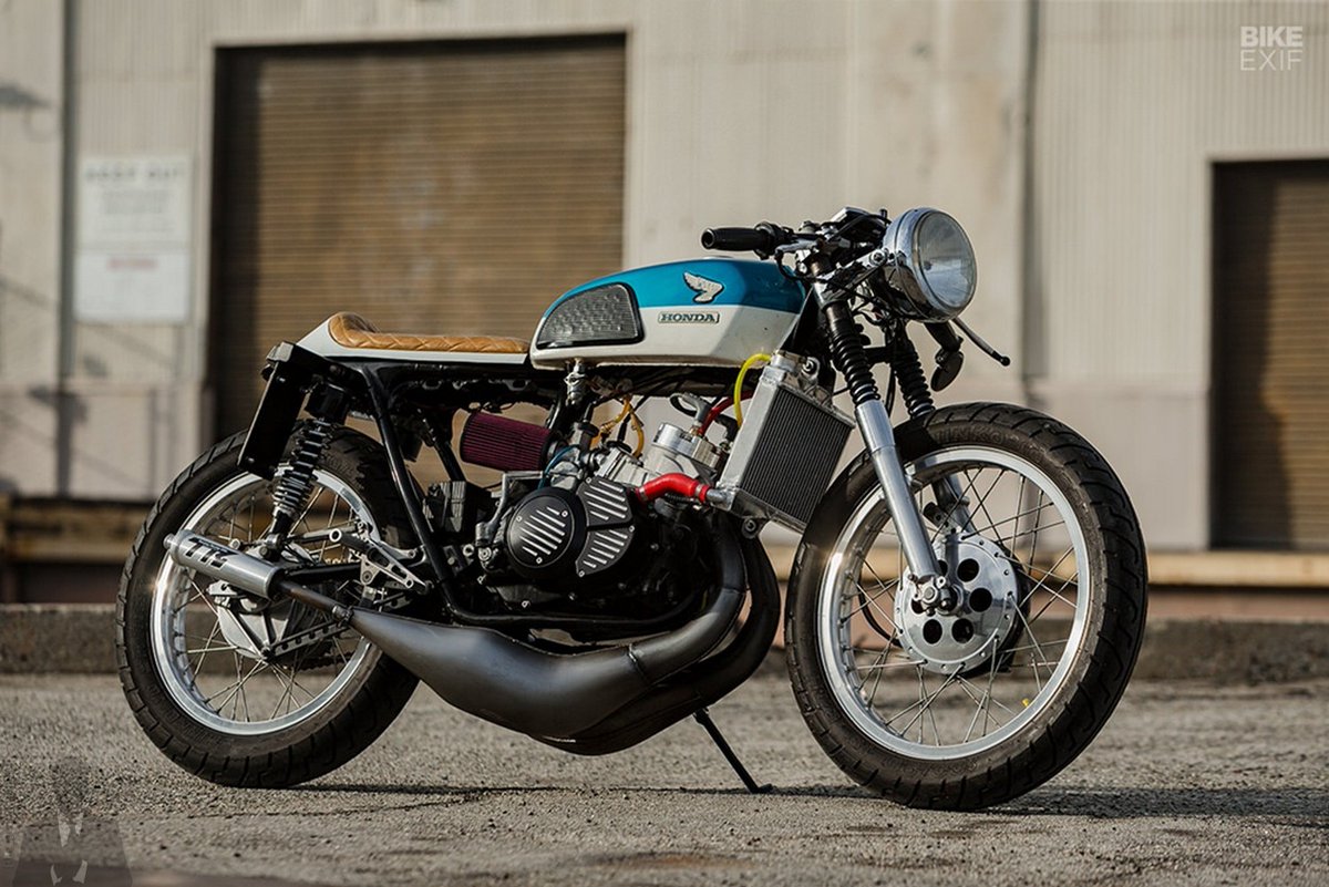 ru_gentleman's tweet photo. Andrew Cecere — кафе рейсер Honda CL350 #Custom https://t.co/TLAEsvOEvq