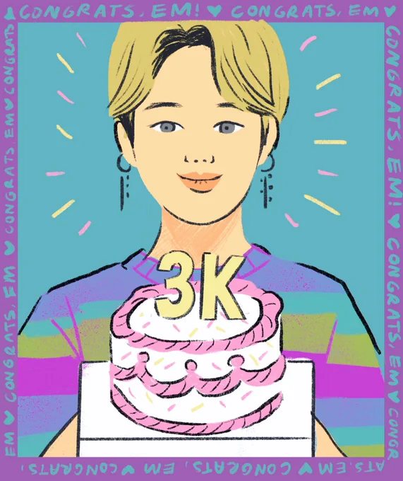 Congrats on reaching another milestone, @_ddaemg 🥳🎉 The cake fairy has arrived to celebrate with you 💜✨🎊 