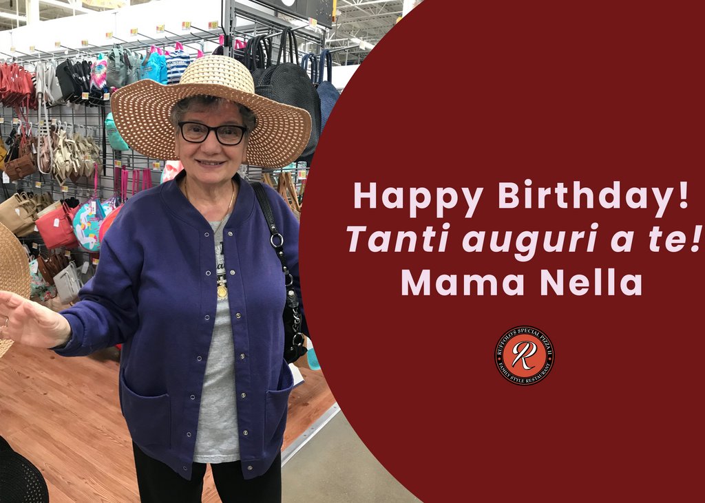 ruffolos_2's tweet photo. We want to wish a special Happy Birthday/Tanti auguri a te to our Mama Nella! We wish her a very happy and special birthday. ❤️❤️❤️ https://t.co/Q8vsSjGKMD