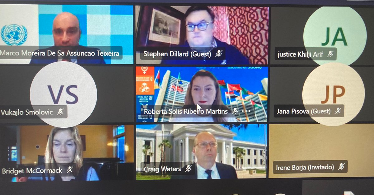 How to use social media to bring the public closer to the court?

Great discussions during our Global #JudicialIntegrity Network Webinar
Many thanks to our speakers and 2⃣0⃣0⃣ participants.

Check our Nonbinding Guidelines on the Use of Social Media
⬇️
bit.ly/2NbnIM8