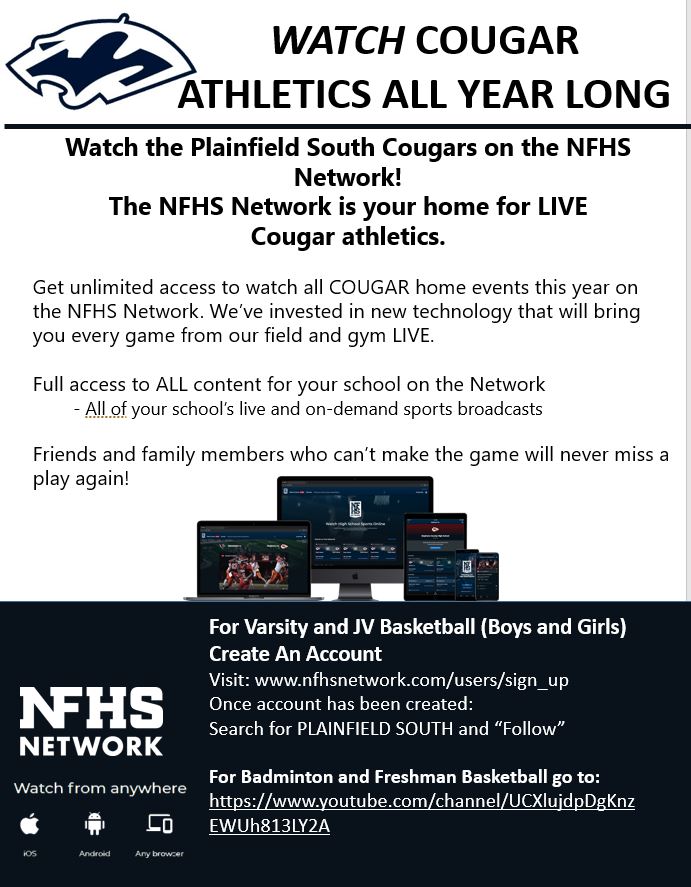 Excited to watch PSHS Athletics??? Here is how you can stream all home events for the winter season!!!