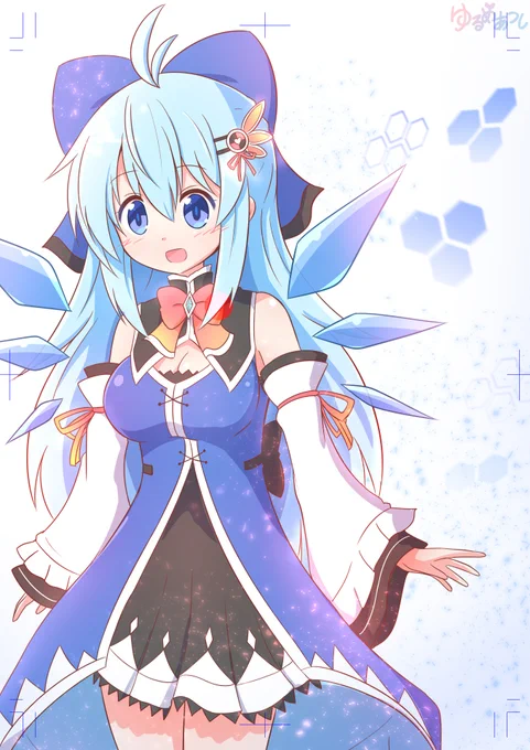 らくがき:ロングチルノちゃん 