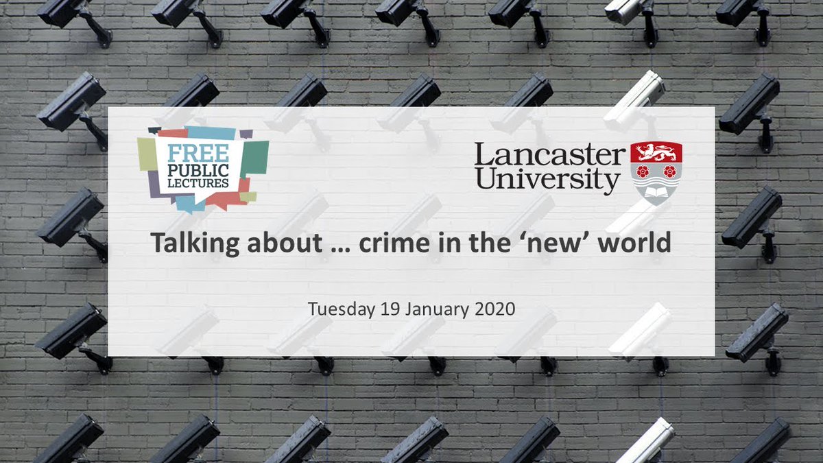 OCR_Sociology's tweet photo. Public Lectures at Lancaster University "Talking about crime in the new world" https://t.co/909dxQTVQy #SOCCD You can watch other lectures and talks https://t.co/8MsjgiXF2p https://t.co/Ra3Dqj57uq