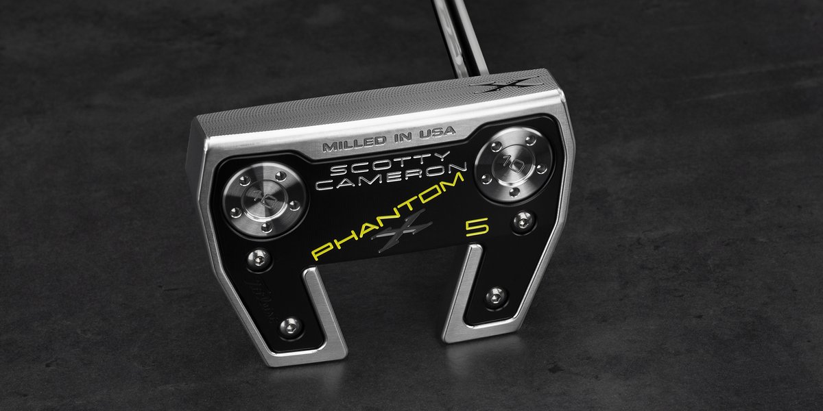 GolfDigest's tweet photo. Scotty Cameron's latest Phantom X putters, explained by Scotty Cameron himself: https://t.co/YyyCPrMOkZ https://t.co/rhaMPD48yq