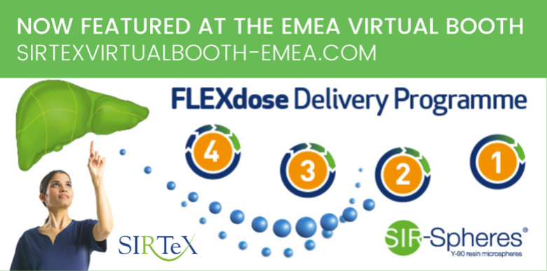 SirtexMedical's tweet photo. EMEA-based #IRad professionals: learn how to maximize coverage, optimize treatment and dosage activity with the #FLEXdose delivery programme at the #EMEASirtexVirtualBooth: https://t.co/A3ARVaXpS7
Find important global access info in bio. https://t.co/wWtkKTv6K8