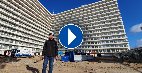 Het appartementencomplex in Scheveningen nadert de opleverdatum. De Itho Daalderop water/water warmtepompen en HRU balansventilatie zijn inmiddels in bedrijf gesteld. Bekijk de video: ustr.io/_bj4DFVU