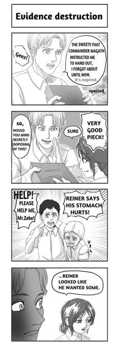 In the end, Zeke was scolded. 