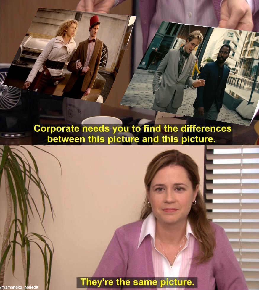 Sabotrash_NI's tweet photo. En regardant le film Tenet, j'ai eu comme une impression de déjà-vu... https://t.co/JU7IJAvDcX