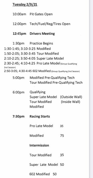 New Smyrna Speedway Newsmyrnaspdwy Twitter New Smyrna Speedway Newsmyrnaspdwy Twitter
