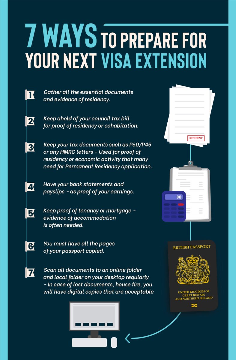 WMImmigration's tweet photo. Often applicants feel that once they get their visa approved the hard work is over. In actual fact you need to be vigilant and thinking of the future from the first day your visa is approved. Good habits in document keeping and understanding what is

https://t.co/I0MFWDHpH3 https://t.co/R9hYDnlClu