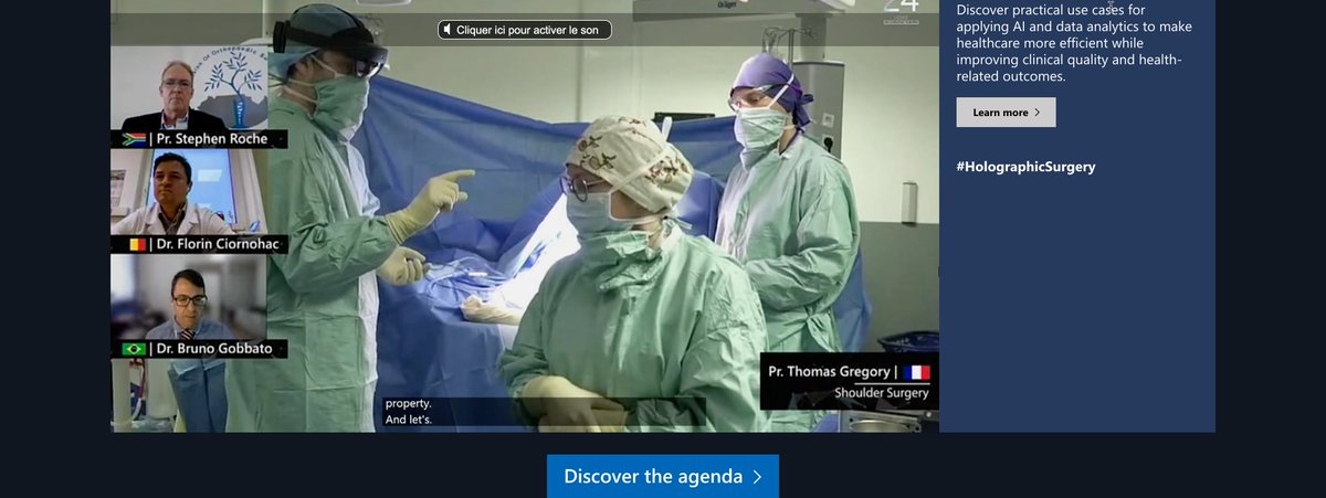 rorypreddy's tweet photo. Current status: Watching live surgery with @HoloLens!
#HolographicSurgery. https://t.co/alCPfmVipU