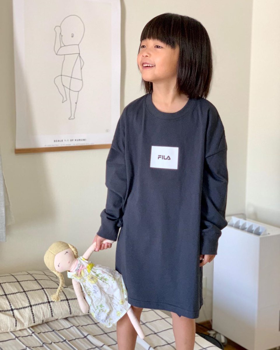 Lily Mily オフィシャル Fila 長袖フェイクレイヤードtシャツ Lily Mily オリジナル 130cm 160cm 全商品送料無料キャンペーン中 こちらから T Co Npiluuerki オシャレキッズ Jsガール 女子小学生 中学生女子 小学生コーデ 小学生