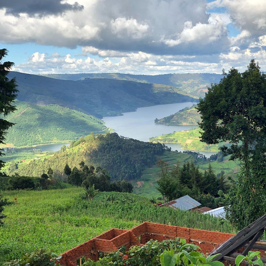 Lake Bunyonyi from Muko. Photo by Mike Bem