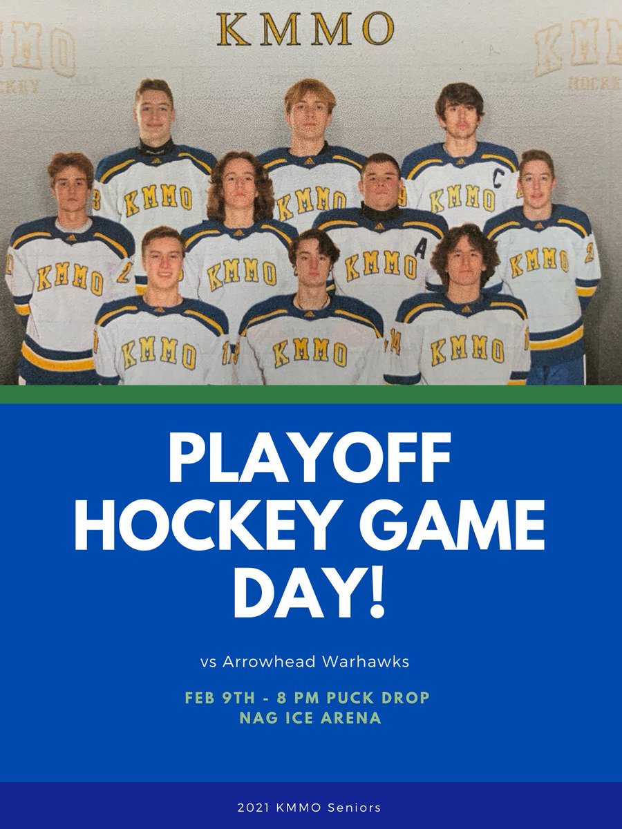 It’s KMMO Hockey Game Day - Playoff edition!  Your Lasers welcome in their Classic 8 Conference rival, the Arrowhead Warhawks in the 3rd Round of the WIAA Playoff’s.  Puck drop is at 8pm.  The winner will play either USM or Waukesha on Saturday 2/13 for the State Tourney berth.