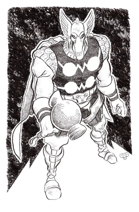 Beta Ray Bill commission.

Commissions through @InkyKnuckles . Email cam@inkyknuckles.com for all commission enquiries. 