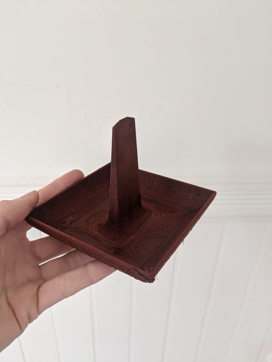 I printed a nice little Nespresso coffee pod recycler.It's...kind of a lot of work to use.Plus picking out bits of aluminum from the beans so it can be composted.