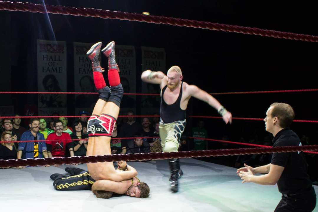 Reffed <a href="/WillOspreay/">Will Ospreay • ウィル・オスプレイ</a> vs. @TheWWEWolfe Axel Tischer vs. <a href="/thebeckstasy/">Karsten Beck</a> Karsten Beck vs. <a href="/Marcel_B_WWE/">𝐌𝐚𝐫𝐜𝐞𝐥 𝐁𝐚𝐫𝐭𝐡𝐞𝐥</a> Axel Dieter Jr. <a href="/wXwGermany/">wXw Germany</a> <a href="/14thAnniversary/">archi(f)es</a> 2014 - so much #talent in 1 match #wXw #NXT