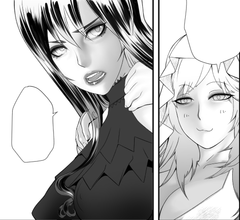 ふたなりセックスでガイアちゃんを懲らしめようと悪だくみしてるリーンちゃんです。 