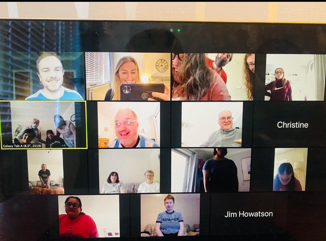 TAGNeil's tweet photo. Absolutely loved that "Let's Get Moving" class! Not only are the guys getting some fitness in but they also got to see some friends they hadn't seen in a while, love it! #Inclusion #FIT4ALL #Letsgetmoving @all_dance4 https://t.co/LXLe3eLYrc