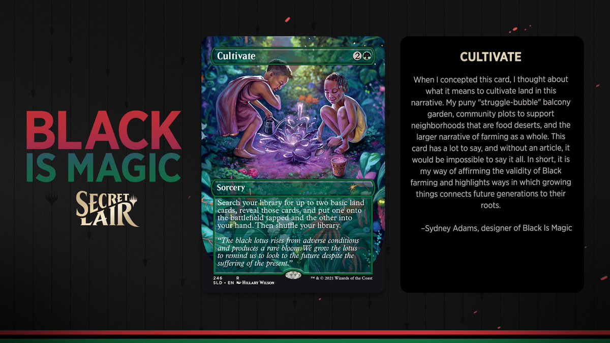 Magic: MTG Blacker Lotus Secret lair Foil 英語版 The Gathering