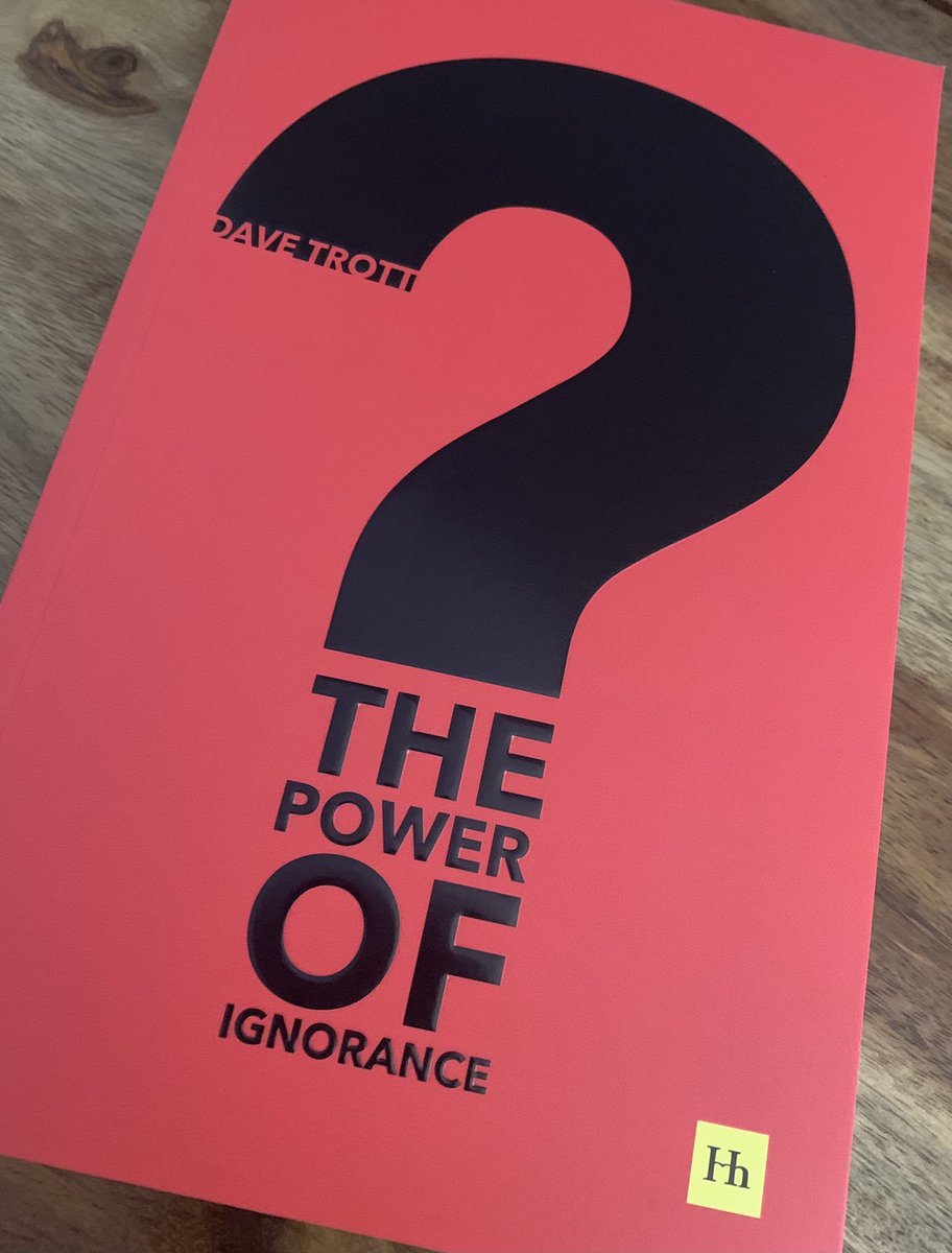 In this bleak time of lockdown at least <a href="/davetrott/">dave trott</a> is still serving up that fresh brain food. Just arrived 🙌🏻