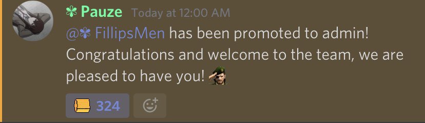 jfillips11's tweet image. I&apos;m glad to announce that I was promoted to Server Admin at the @GDDiscord. Feel free to reach out to me or any other staff member if you have questions or need any assistance. See you around!