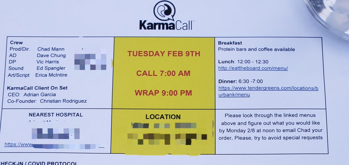 Fyn_Com's tweet photo. Long day of shooting our commercial today for 
@GetKarmaCall! Lots of love from the actors about what we are doing, getting people paid to stop #spam calls! https://t.co/tUzNCvZWMW