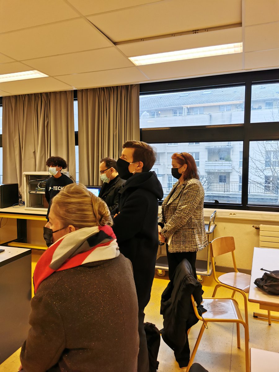 LycLaTournelle's tweet photo. En ce #PTECHDAYS jour 2 les élèves #PTECH ont pu parler de tout ce que le projet leur a apporté ! De beaux parcours, des projets en perspective et une grande fierté pour nos élèves ! Merci aux mentors @IBM_France @BNPParibas @orange ! @education_gouv @acversailles @EdouardGeffray https://t.co/bUtdqBLQB7