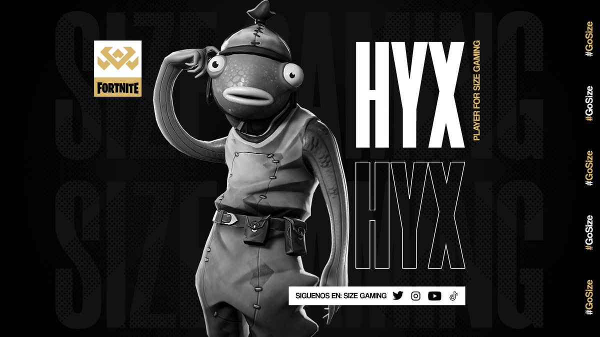 SizeGamingGG's tweet photo. #Bienvenida | #Fortnite

Es hora de presentar a alguien que ya lleva un tiempo al lado de nosotros🏆.

Bienvenido a la familia @HyxF4ct0riz4d0 🖤

#GoSize https://t.co/bH3AUTPXFX