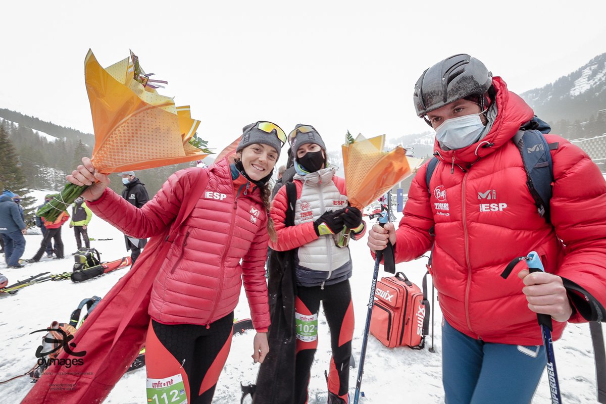 fedme_es's tweet photo. ⭐ Todavía estamos estamos  asimilando el  fin de semana.  Gracias por una jornada inolvidable @OriolCardonaa @mgarciafarres #anaalonso 😍 @ISMFSkimo 

📸 @dymages https://t.co/pibFKi8Wob