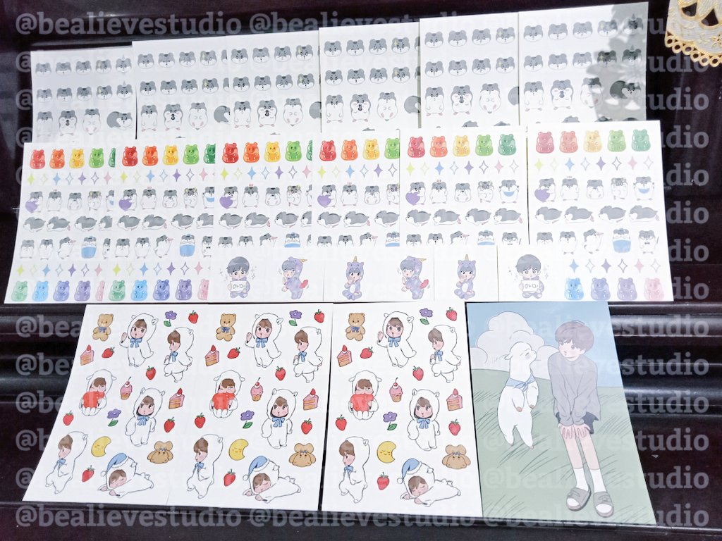 #BealieveUpdates

⭐ ARRIVALS pt 4

♥️ BTS Jin Stickers by <a href="/mo_ongom/">🌕고미🐻</a>

Thank you for sending Moongom-nim ! They arrived safely 🙇

2nd payment emails this week, ship out next week. Thank you for waiting ☺️💜