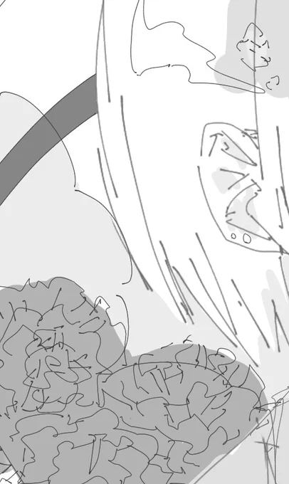 反転するの忘れてたし描き忘れるしも〜〜ーーーーー 