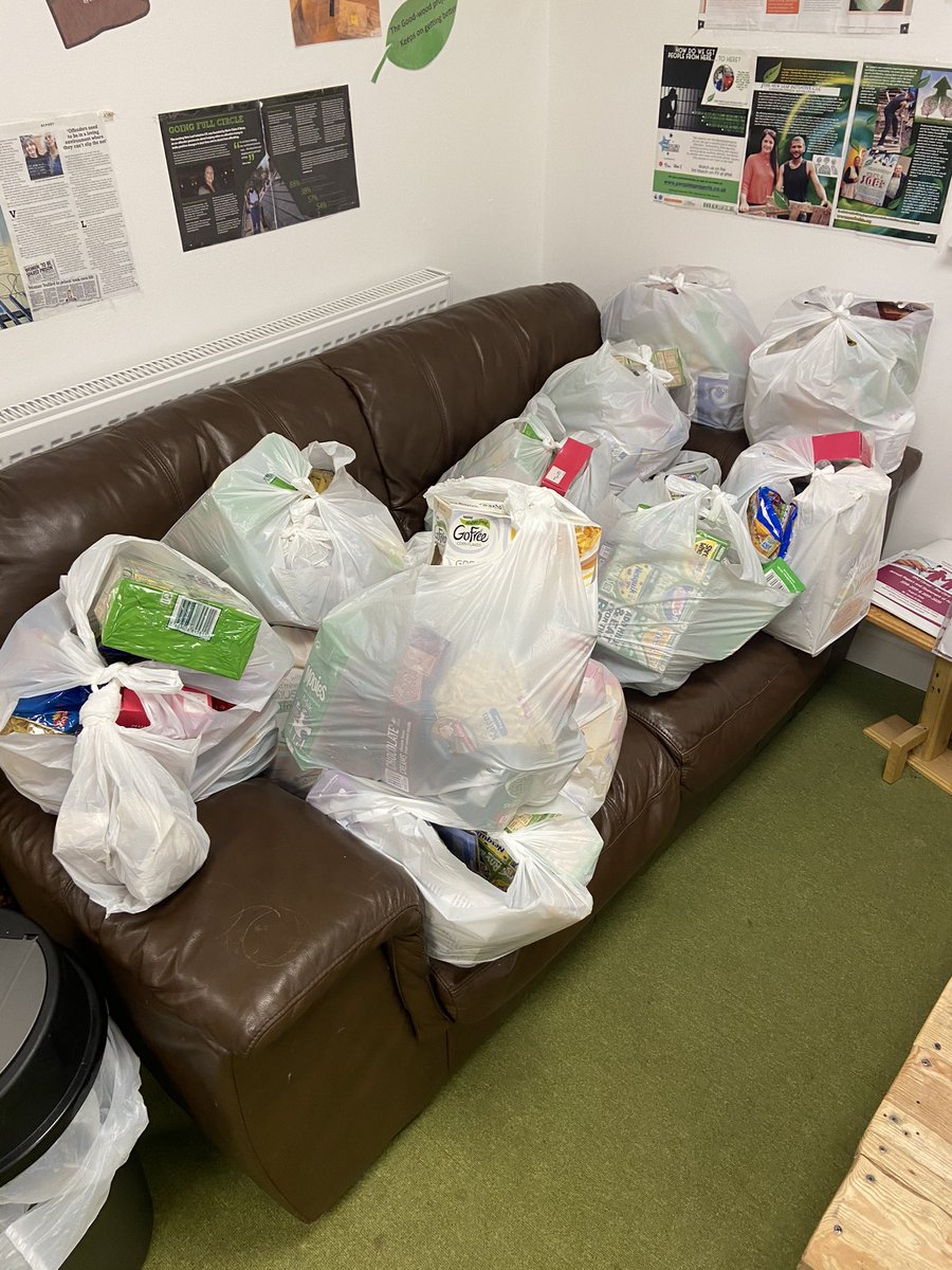 Proud to be a distribution partner with the Active and Wellbeing society for food parcels for our vulnerable clients, but very sad to have to be... #brumtogether
