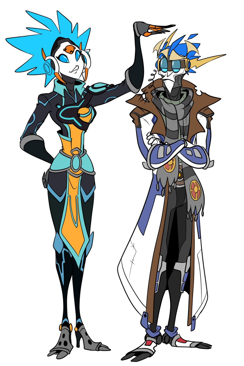 retromissile's tweet photo. Have a Zero @AlphaCubix Size comparison doodle, since it still amuse4s me how small Zero is compared to most Mechari. XD
#Wildstar #Mechari https://t.co/hAt72HoTS0