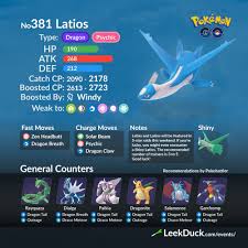 PokeSocial1's tweet photo. 🇺🇸
Latios Raid Guide! 

#PokemonGO #PokemonGOfriends #PokeSocial #PokemonGoRaids #PoKemonGoFriends #pokemongofriendcode https://t.co/jmAzUmZX8Z