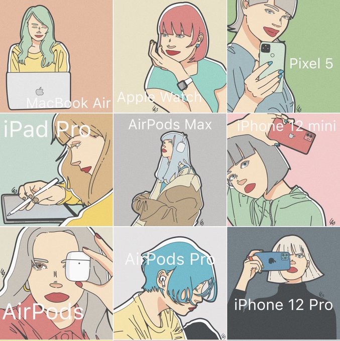 【#ガジェット女子】

ついに9人揃いました!

1人だけGoogleの製品持ってるけど…

ガジェット好きな人と繋がれたら嬉しいです?

#ガジェット 
#絵描きさんと繋がりたい
#冬の創作クラスターフォロー祭り 