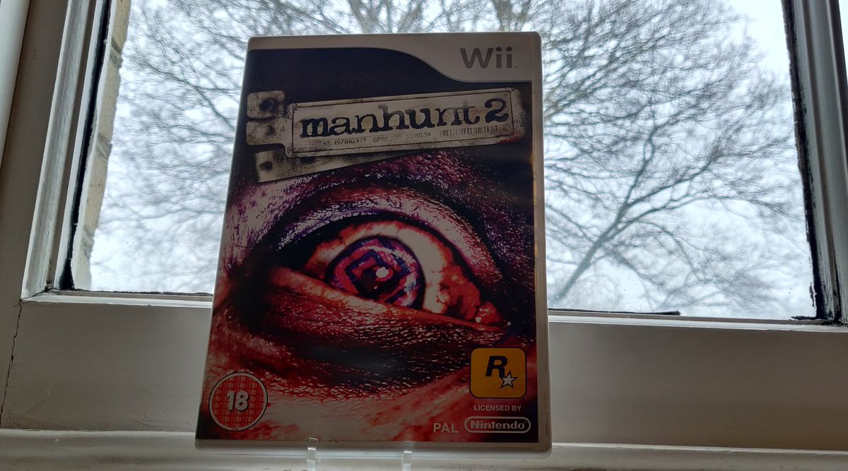  #100Games100DaysDay 20/100: Manhunt 2 ( #Wii, 2007)There isn't many 18 rated games for the Wii.. This is certainly.. One of them Not as good as the first one, but certainly just as shocking. Worth the pennies it costs for that alone.