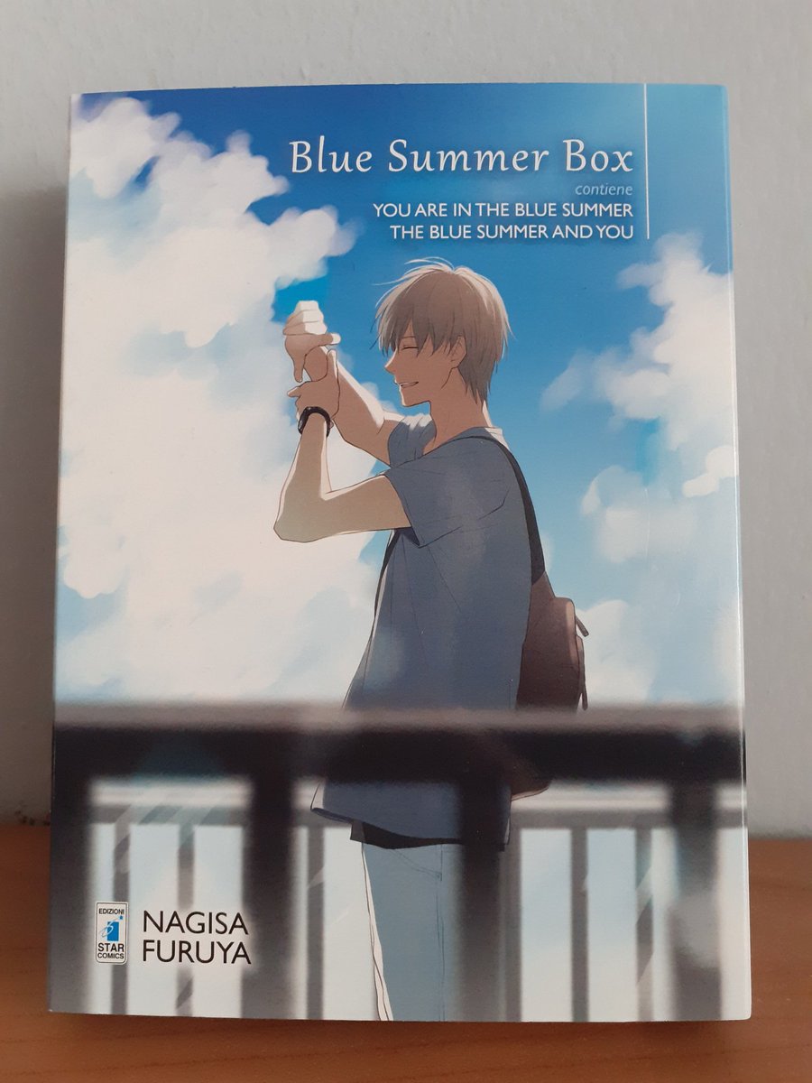 jackexing's tweet photo. È arrivato! 🌻💙
Un lavoro di @nagi_sssa delicato e dai profumi totalizzanti di due brevi estati. Consigliatissimo 🐱🌈
#BlueSummerBox #NagisaFuruya
#君は夏のなか #君と夏のなか https://t.co/iF7DwmRRLe