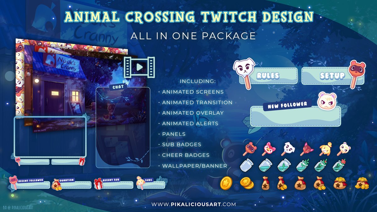 🌟Twitch Package Giveaway🌟

The winner gets to pick 1 of my "All in One Twitch Packages".
If we hit the 4k followers I will raffle an additional "Screen Package"☺️

How to enter:

🥳Like and RT this post🥳

*Giveaway ends at Feb 20th