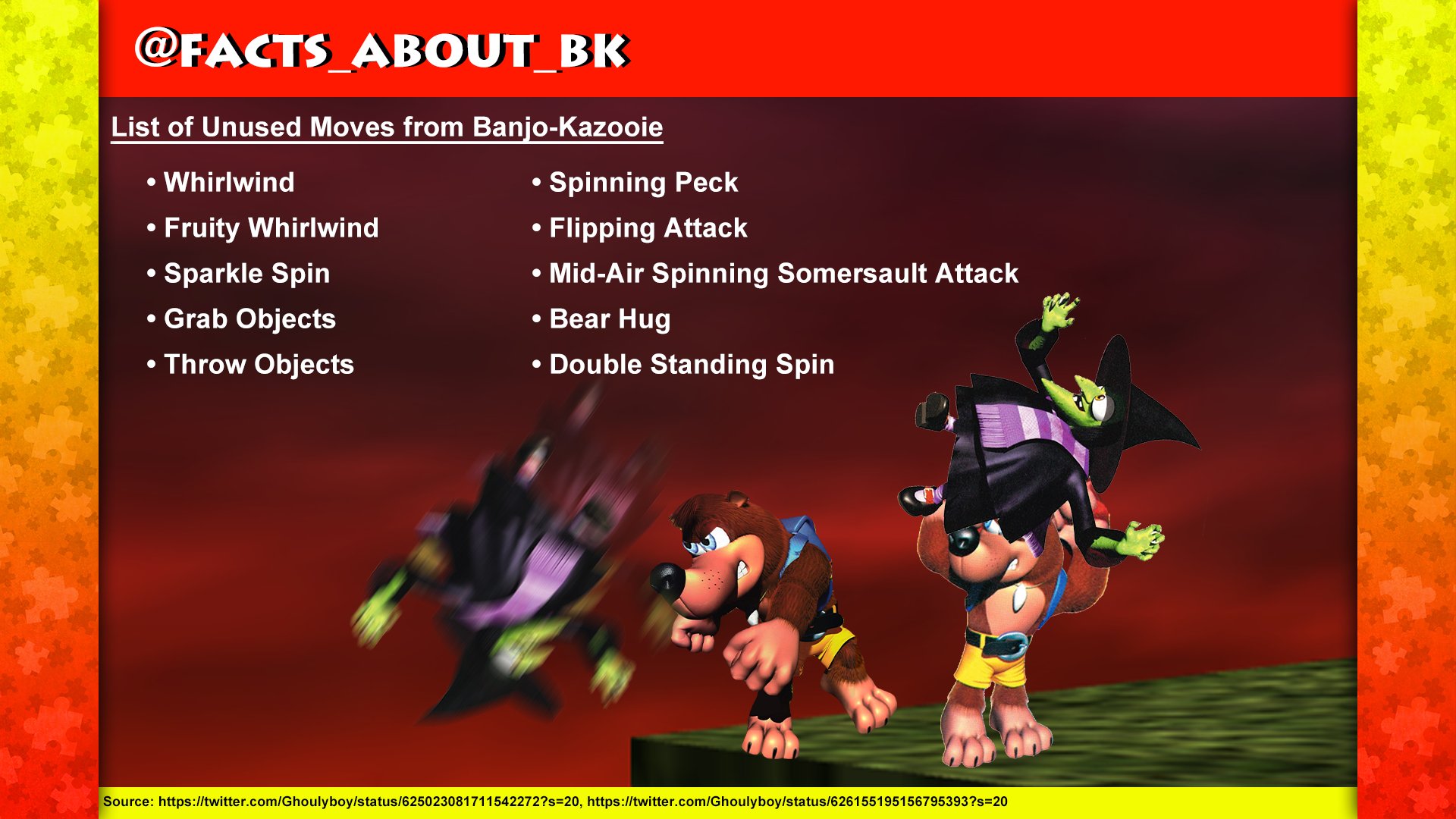 Facts about Banjo-Kazooie 🪺 on X: In 2009 Rare commissioned