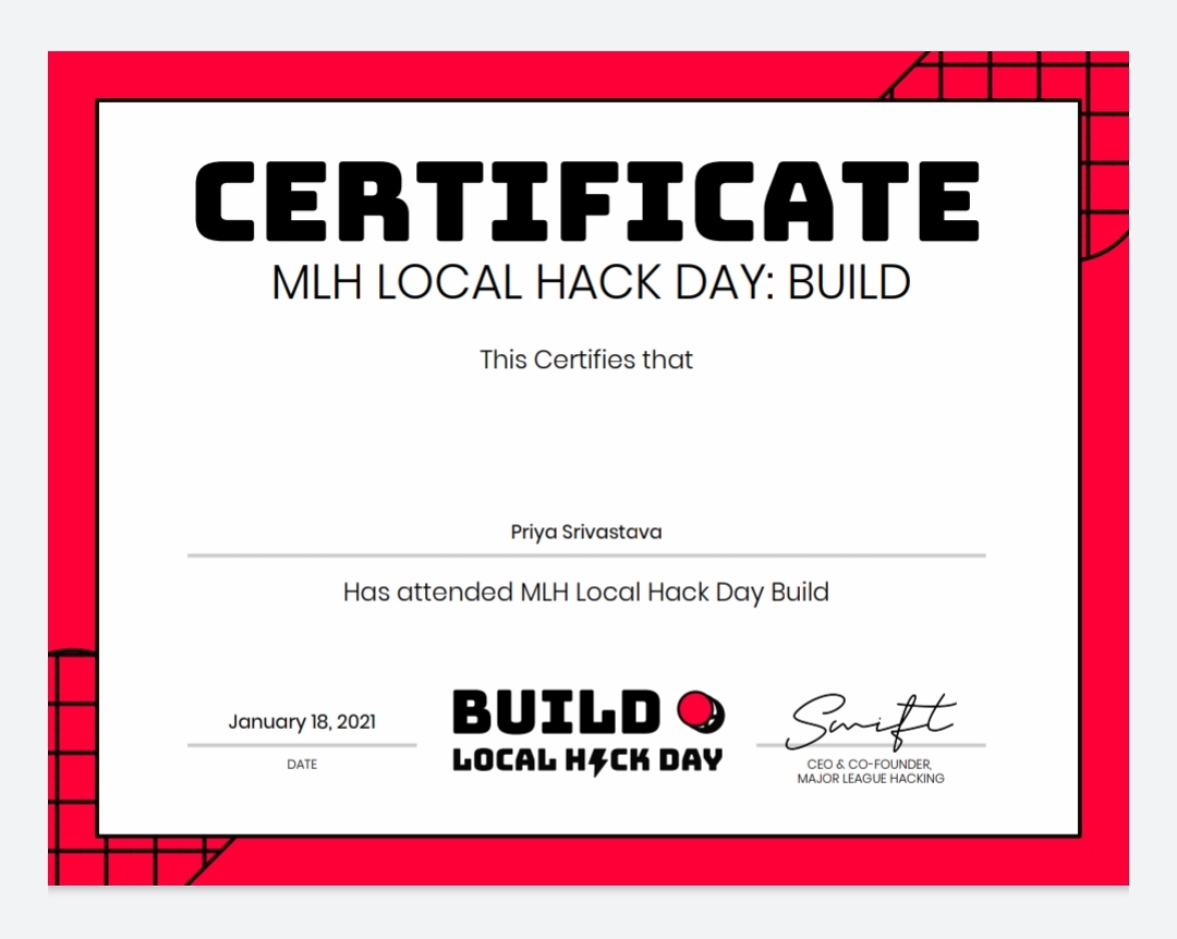 shivikapriya's tweet image. It was great to be a part of Local Hack Day: Build🤩
@MLHacks 
#LocalHackDay 
#EddieHub