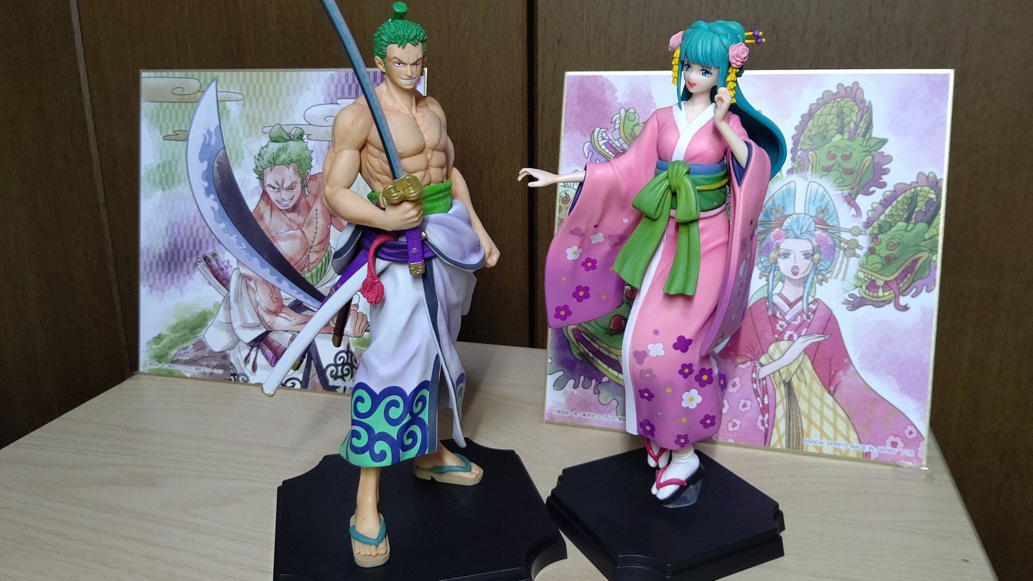 魔刄死神 有栖 一番くじのゾロと日和のフィギュアそれと色紙の背景で撮影いたしました ワンピースフィギュアを投稿しよう ゾロ 日和 ゾロ日和 ゾロひよ 魔刄死神 有栖 一番くじのゾロと日和のフィギュアそれと色紙の背景で撮影いたしました ワンピースフィギュアを投稿しよう ゾロ 日和 ゾロ日和 ゾロひよ