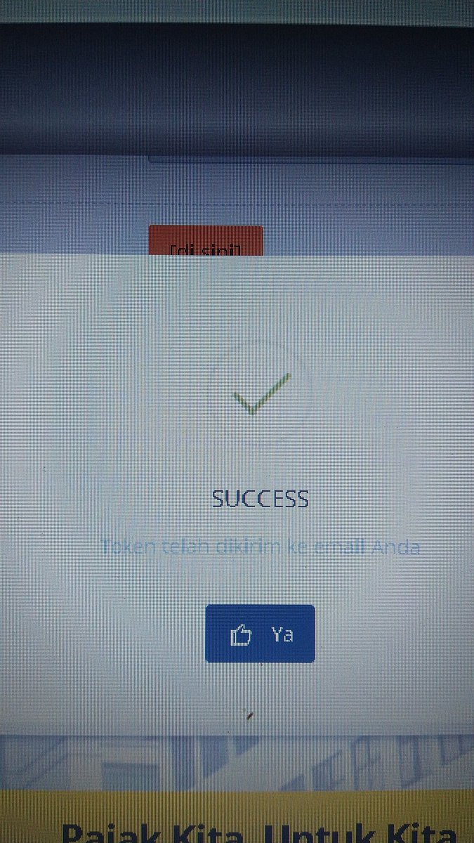 agusTRAI's tweet photo. @DitjenPajakRI min kode verifikasi tdak masuk di email padahal sukses? solusi? https://t.co/QrafvZOo3r
