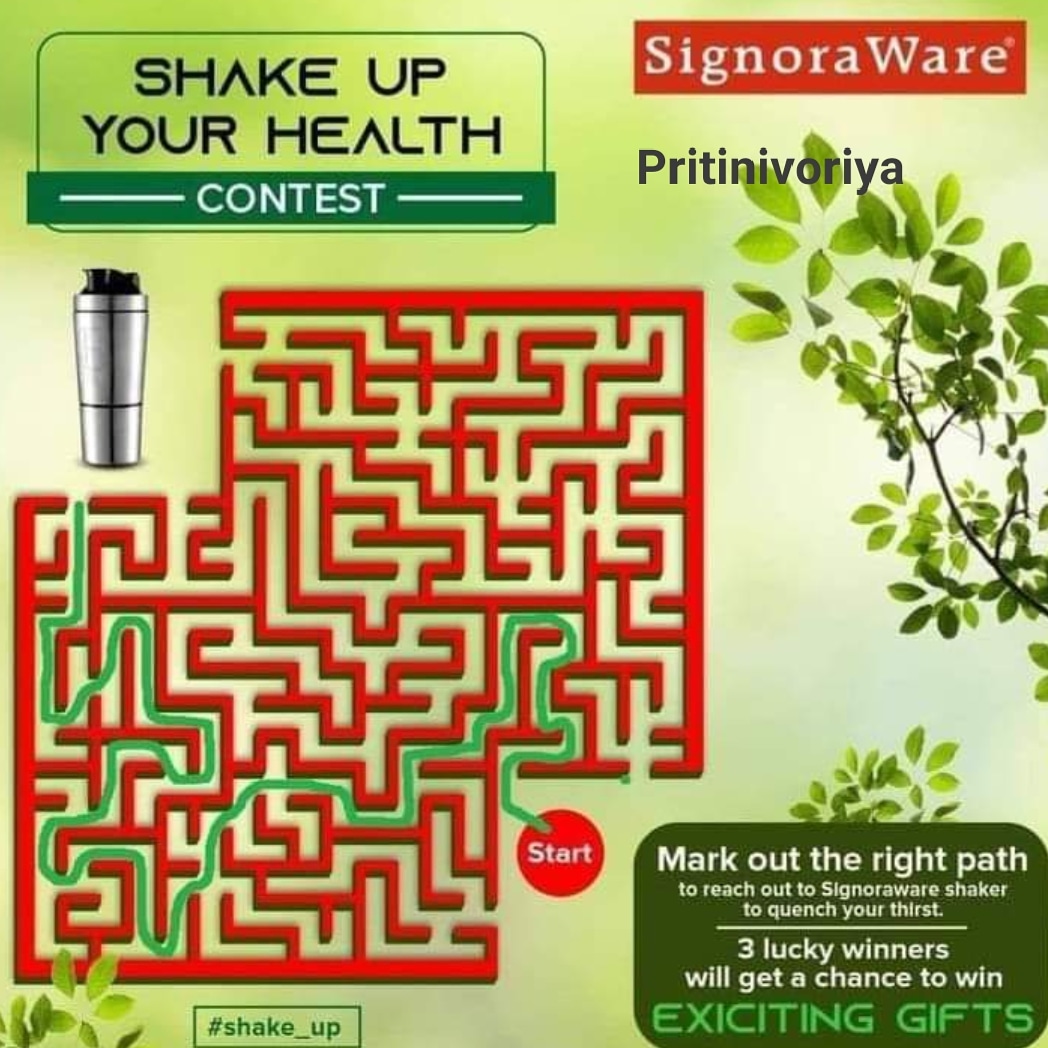 PritiNivoriya's tweet photo. @SignoraWare Here's the right path team 
🥳😍💕💞💖
@SignoraWare #shake_up
#signoraware 
#shake_up_your_health_contest #contest #winners #contest_time 
Join @mysterioussu @invisibleindra1 @BirjuDamani @aakash_beast786 @sd12dec @Subrata37606833 @Rahulrahs @Amitsha05006851 @Racer_Veb @Gopal29 https://t.co/DjkDC3ej9F