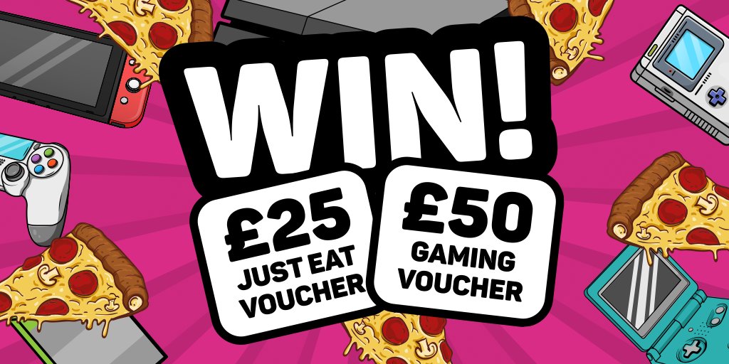 WeBuyGames_'s tweet photo. Its NATIONAL PIZZA DAY! 🍕🤤😍
Who would like to #win a @JustEatUK voucher worth £25!? And a £50 gaming voucher!?     To enter the #competition make sure you have liked our page, liked the post and tagged 3 friends! #share #Giveaway
Winner announced 16/02/2021
T&amp;Cs apply https://t.co/vOgOYgqJQX
