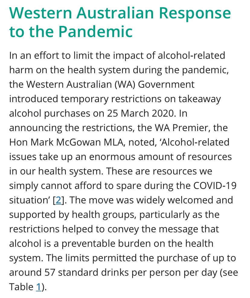 More about the alcohol industry’s role as ‘merchants of doubt,’ this time in Western Australia https://onlinelibrary.wiley.com/doi/full/10.1111/dar.13147